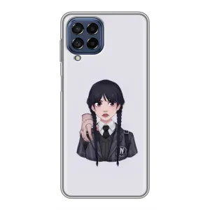 Чохли Венсдей на Samsung Galaxy M53 (5G) (M536B) Уенсдей (AlphaPrint) (Венздей і Річ)