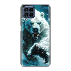Чохол з картинкою 'Хижаки' для Samsung Galaxy M53 (5G) (M536B) (Полярний ведмідь)