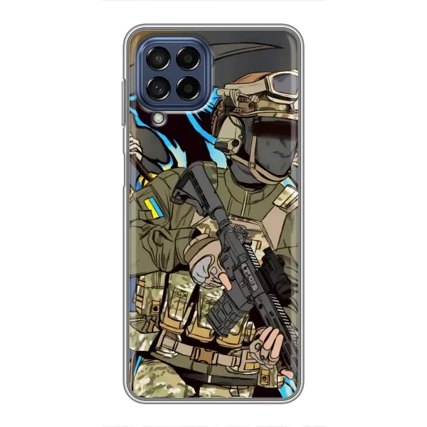 Чохол з принтом «Воїн ЗСУ» для Samsung Galaxy M53 (5G) (M536B) Чохол з принтом «Воїн ЗСУ» для Samsung Galaxy M53 (5G) (M536B)