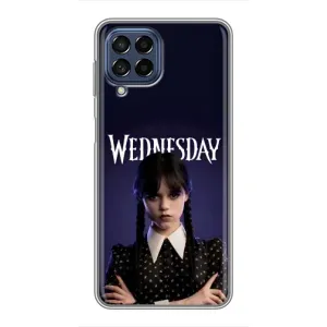 Чохли Венсдей на Samsung Galaxy M53 (5G) (M536B) Уенсдей (AlphaPrint) (Wednesday)