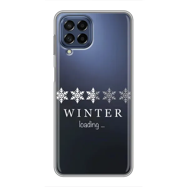 Чохол з принтом «Winter loading» для Samsung Galaxy M53 (5G) (M536B)