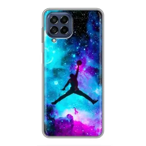 Чохли для Samsung Galaxy M53 (5G) (M536B) - з картинкою JORDAN (AlphaPrint) (Яскравий Джордан)