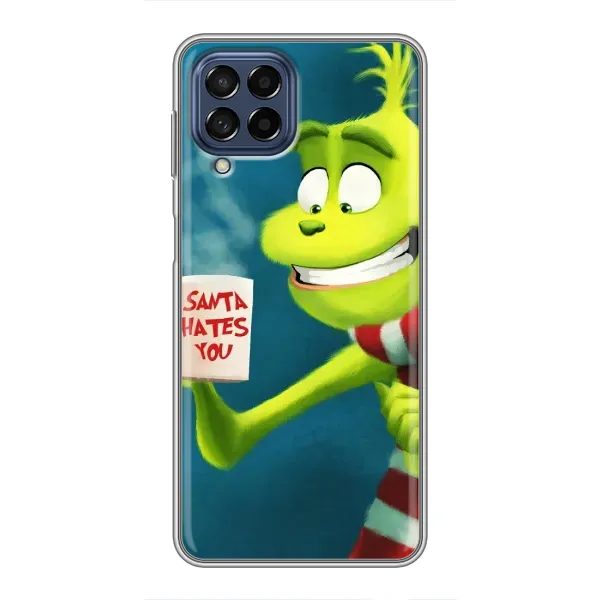 Чохол з принтом «Зелений Грінч» для Samsung Galaxy M53 (5G) (M536B) Чохол з принтом «Зелений Грінч» для Samsung Galaxy M53 (5G) (M536B)