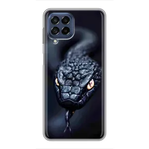 Чохол з картинкою 'Хижаки' для Samsung Galaxy M53 (5G) (M536B) (Чорна змія)