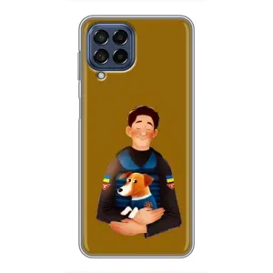 Чохли з картинкою собаки Патрон для Samsung Galaxy M53 (5G) (M536B) (AlphaPrint) (ЗСУ Патрон)