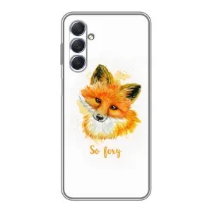 Чохли з картинкою Лисичка для Sansung Galaxy M54 (5G) (VPrint) (Дівчинка Лиса)