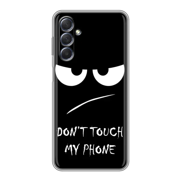 Чохол з принтом «Dont Touch» для Samsung Galaxy M54 (5G)