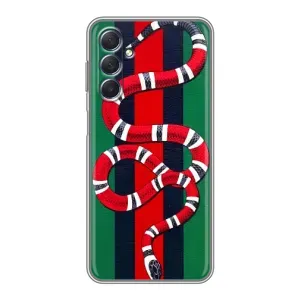 Чохли  GUCCI для Самсунг Галаксі М54 (5G) (AlphaPrint) (Gucci змія)