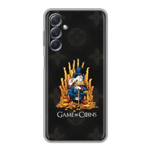 Чехли для Sansung Galaxy M54 (5G) - Скрудж МакДак Louis Vuitton (PREMIUMPrint) (Король грошей)