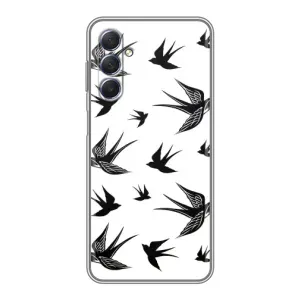 Чохол з пташками на Sansung Galaxy M54 (5G) (VPrint) (Ластівки)