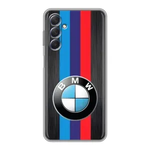 Чохол для Самсунг Галаксі М54 (5G) - з принтом БМВ (AlphaPrint) (Лого BMW)