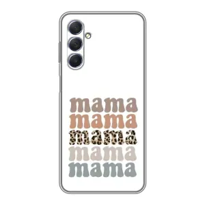 Чохли для мами на Sansung Galaxy M54 (5G) (Текстовий колаж мама)