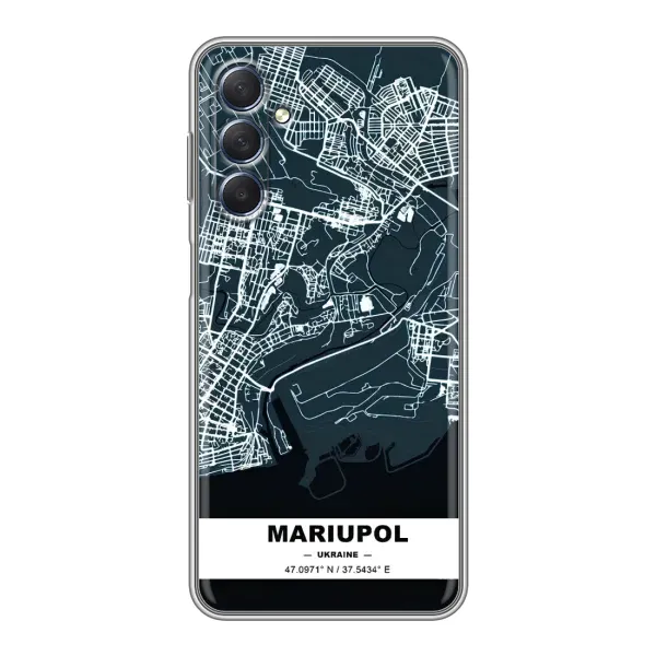 Чохол з принтом «Маріуполь» для Samsung Galaxy M54 (5G)