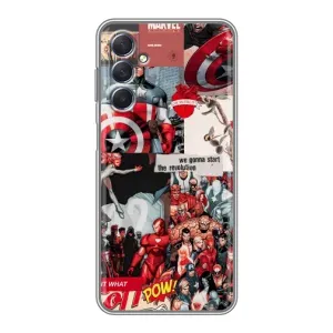 Чохол МАРВЕЛ для Самсунг Галаксі М54 (5G) (AlphaPrint) (Марвел Комикс)
