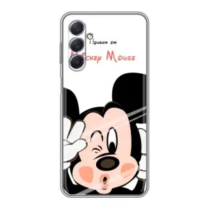Міккі Маус чохол для Sansung Galaxy M54 (5G) (AlphaPrint - Мультяшні) (Маус Міккі)