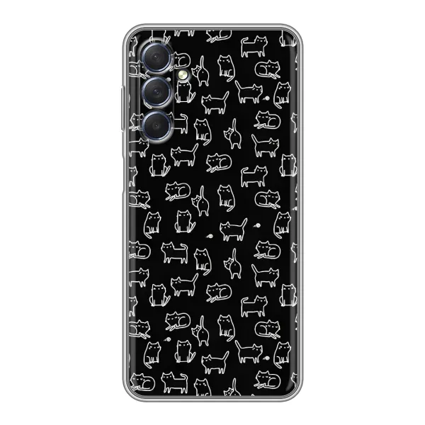 Чохол з принтом «Маленькі котики» для Samsung Galaxy M54 (5G)