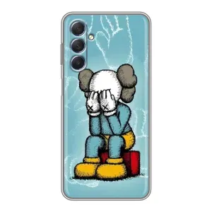 Чохли для Sansung Galaxy M54 (5G) - Bearbrick Louis Vuitton (PREMIUMPrint) (Плач Bearbrick)