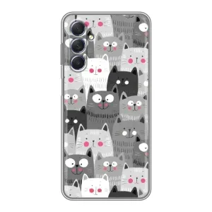 Чохли з Котиками для Sansung Galaxy M54 (5G) (VPrint) (Мальовані котики)