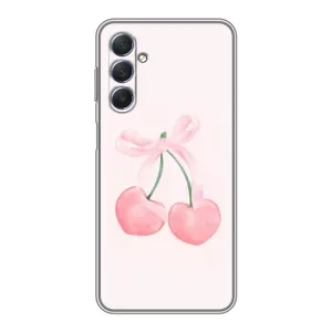 Чохол з розовим принтом для Sansung Galaxy M54 (5G) (Рожеві вишні)