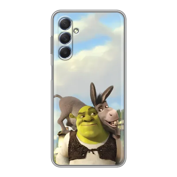 Чохол з принтом «Шрек та Осел» для Samsung Galaxy M54 (5G) Чохол з принтом «Шрек та Осел» для Samsung Galaxy M54 (5G)