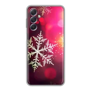 Новорічні Чохли для Самсунг Галаксі М54 (5G) (VPrint) (Сніжинка)