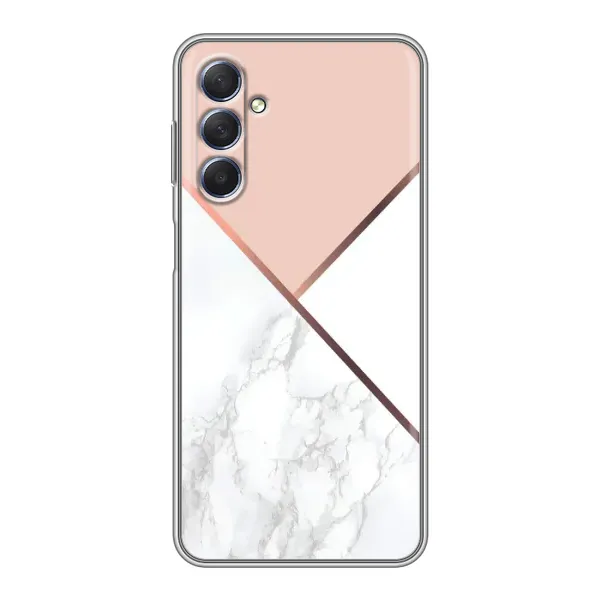 Чохол з принтом «Тройний мрамор» для Samsung Galaxy M54 (5G)