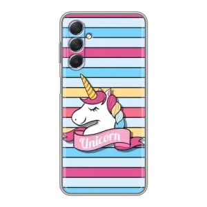 Чохол для Самсунг Галаксі М54 (5G) - (Єдинорожки - Новинки) (AlphaPrint) (Unicorn)