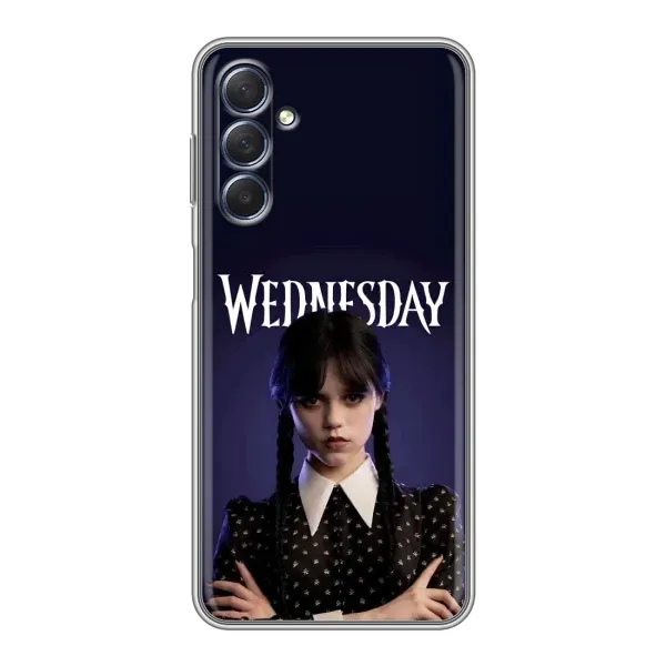 Чехол с принтом «Wednesday» для Samsung Galaxy M54 (5G)