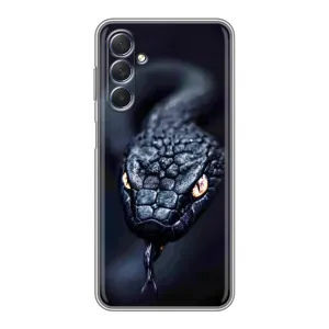 Чохол з картинкою 'Хижаки' для Sansung Galaxy M54 (5G) (Чорна змія)
