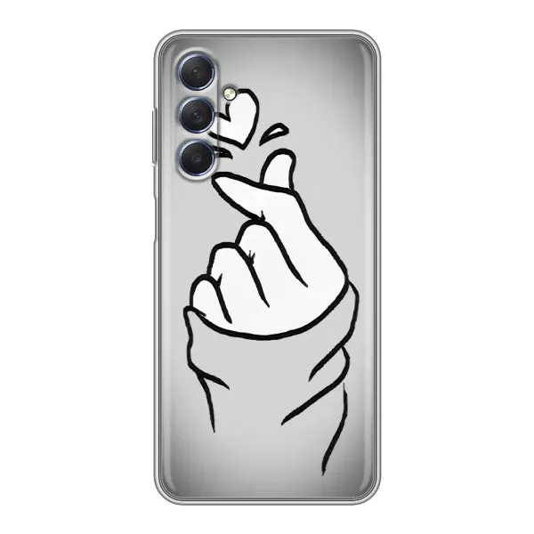 Чохол з принтом «Значок Love» для Samsung Galaxy M54 (5G)