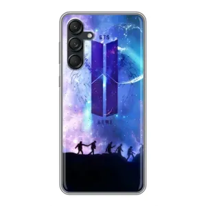 Чохли BTS для Samsung Galaxy M55 5G (AlphaPrint) (Army BTS)
