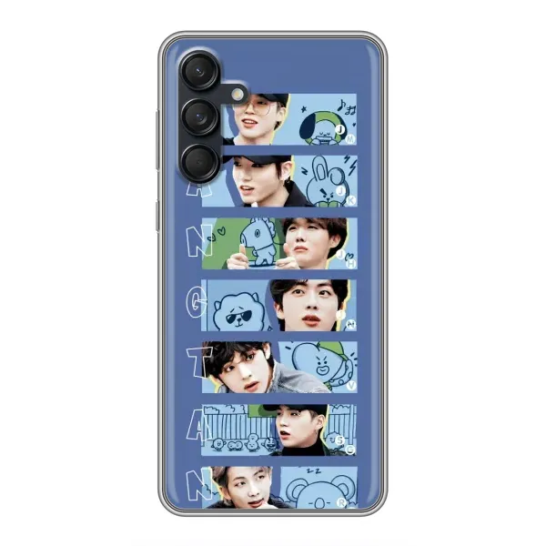 Чохол з принтом «Bangtan» для Samsung Galaxy M55 5G Чохол з принтом «Bangtan» для Samsung Galaxy M55 5G