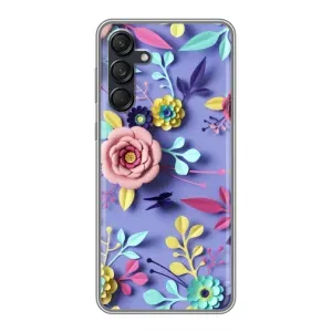 Чохли з квітами для Samsung Galaxy M55 5G (VPrint) (Дизайн квітів)