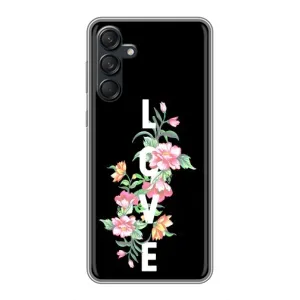 Чехлы для любимой на Гелексі М55 5G (VPrint) (Квіти LOVE)