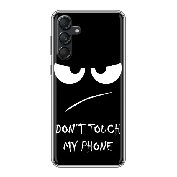 Чехол с принтом «Dont Touch» для Samsung Galaxy M55 5G Чехол с принтом «Dont Touch» для Samsung Galaxy M55 5G