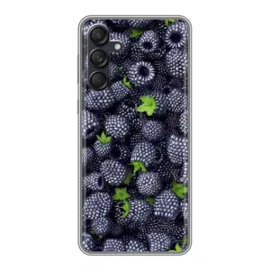 Чехлы с Фруктами для Samsung Galaxy M55 5G (VPrint) (Ежевика)