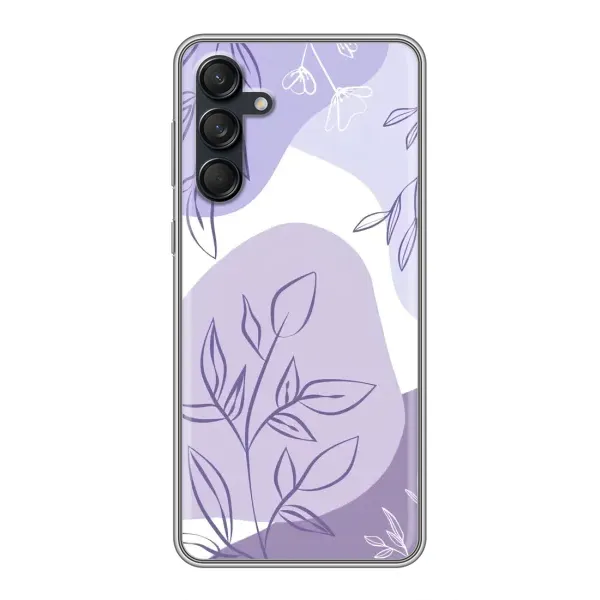 Чехол с принтом «Фиолетовые листья абстракция» для Samsung Galaxy M55 5G Чехол с принтом «Фиолетовые листья абстракция» для Samsung Galaxy M55 5G