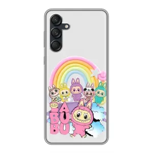 Чохол з Лабубу на Samsung Galaxy M55 5G (Фон Лабубу)