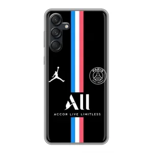 Чохли PSG для Samsung Galaxy M55 5G (AlphaPrint) (футболка ПСЖ)