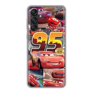 Силіконовий чохол Маквін для Samsung Galaxy M55 5G (Колаж Блискавка Маквін)