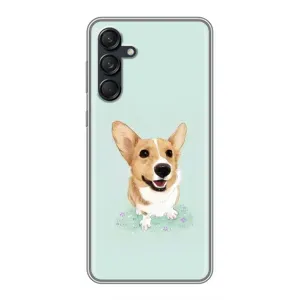 Чохли з собаками для Samsung Galaxy M55 5G (VPrint) (Коргі)