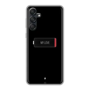 Чехлы для любимой на Гелексі М55 5G (VPrint) (Love battery)