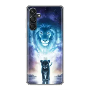 Чохол з картинкою ЛЕВ для Samsung Galaxy M55 5G (VPrint) (Маленький лев)