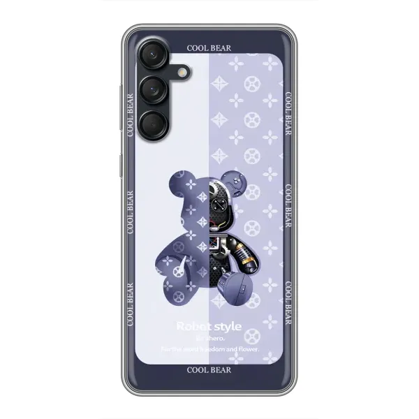 Чехол с принтом «Медвежонок LV» для Samsung Galaxy M55 5G