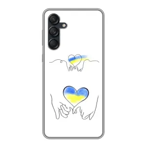 Чохол для Патріота України Samsung Galaxy M55 5G - (AlphaPrint) (Мир Україні)