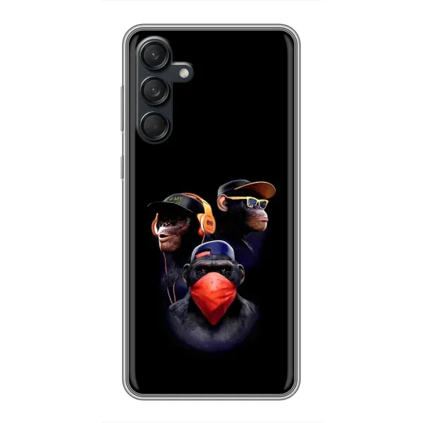Чохол з принтом «Три мавпи» для Samsung Galaxy M55 5G Чохол з принтом «Три мавпи» для Samsung Galaxy M55 5G