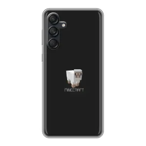 Чохол Майнкрафт на Samsung Galaxy M55 5G (AlphaPrint) Minecraft (Овечка Майнкрафт)