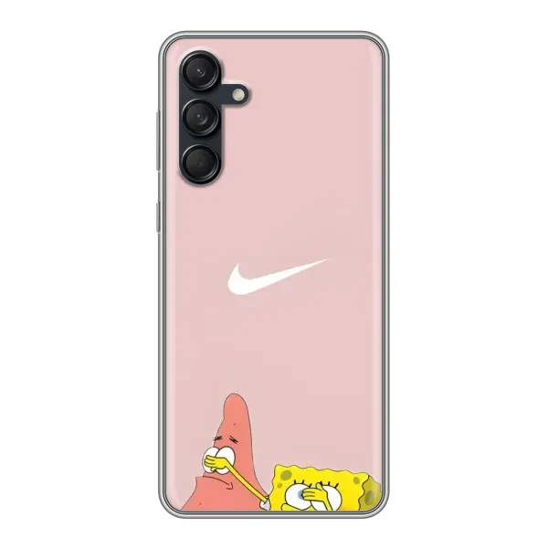 Чехол с принтом «Патрик и Губка» для Samsung Galaxy M55 5G Чехол с принтом «Патрик и Губка» для Samsung Galaxy M55 5G