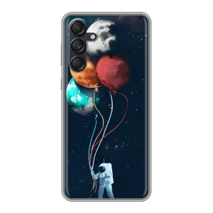 Космические Чехлы для Галакси М55 5G (VPrint) (Планеты шарики)