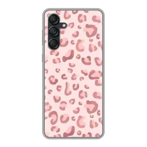 Чохол з розовим принтом для Samsung Galaxy M55 5G (Рожевий леопард)